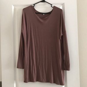 Mauve Colored Long Sleeve